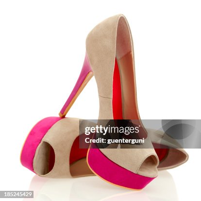 Fashionable Peeptoe High Heels in fancy colors Fashionable Peeptoe High Heels in fancy colors
