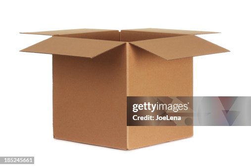 Blank Cardboard Box Blank Cardboard Box