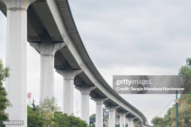 an overpass under construction, industry - mexico city, mexico - viaduct stock pictures, royalty-free photos & images