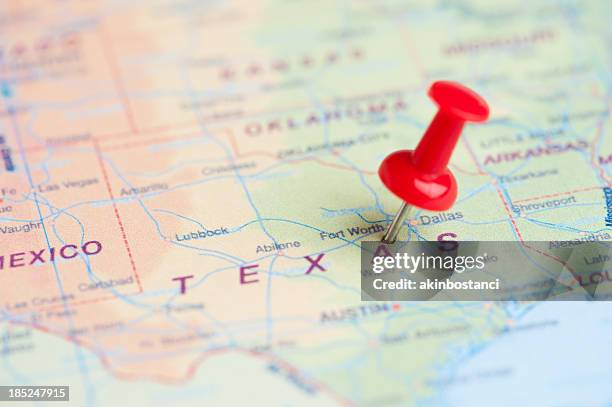 テキサスの目的 - texas map ストックフォトと画像