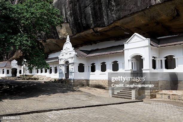 sri lanka dambulla royal cave temple - dambulla stock pictures, royalty-free photos & images