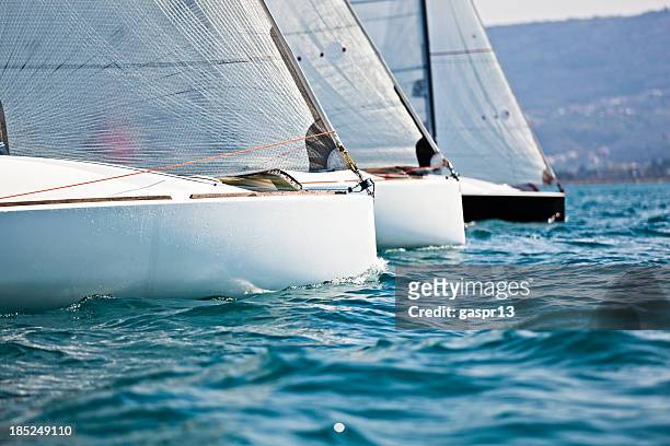 regatta - sail stock pictures, royalty-free photos & images