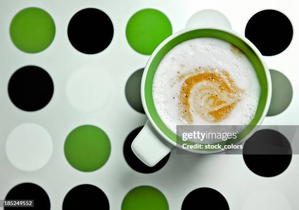 coffee cup - frothy drink stock pictures, royalty-free photos & images