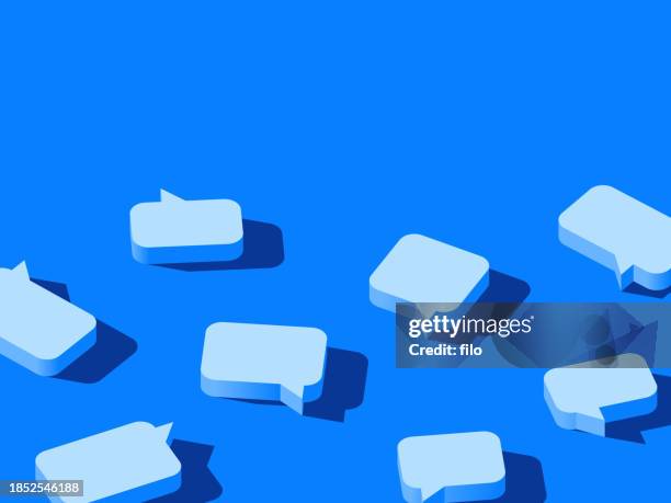 3d talking speech bubble conversation chatting teamwork gpt background - chatbot stock illustrations