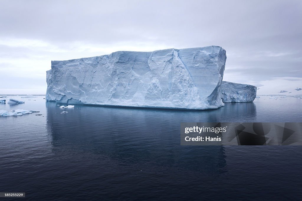 Floating iceberg