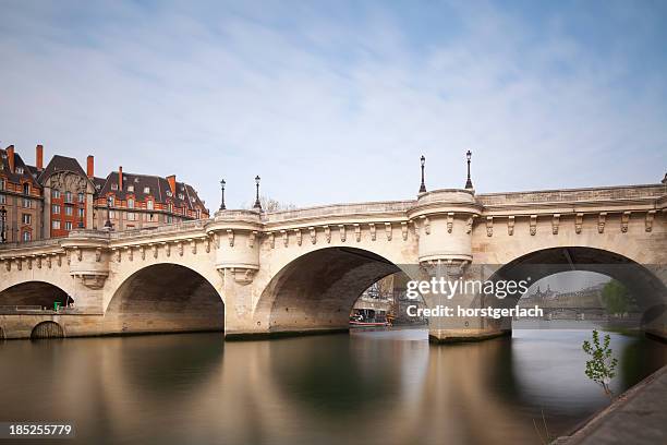 paris, pont neuf - pont neuf stock pictures, royalty-free photos & images