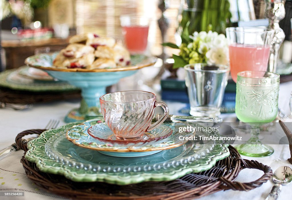 Configuração de mesa elegante