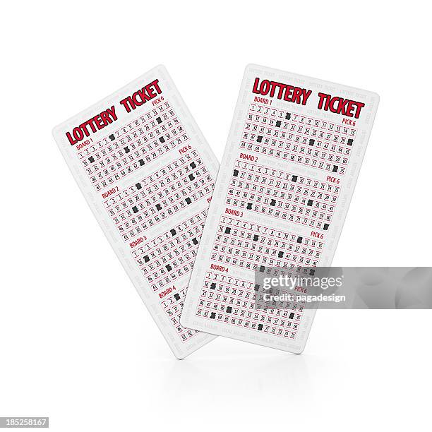 lotterielos - lotto stock-fotos und bilder