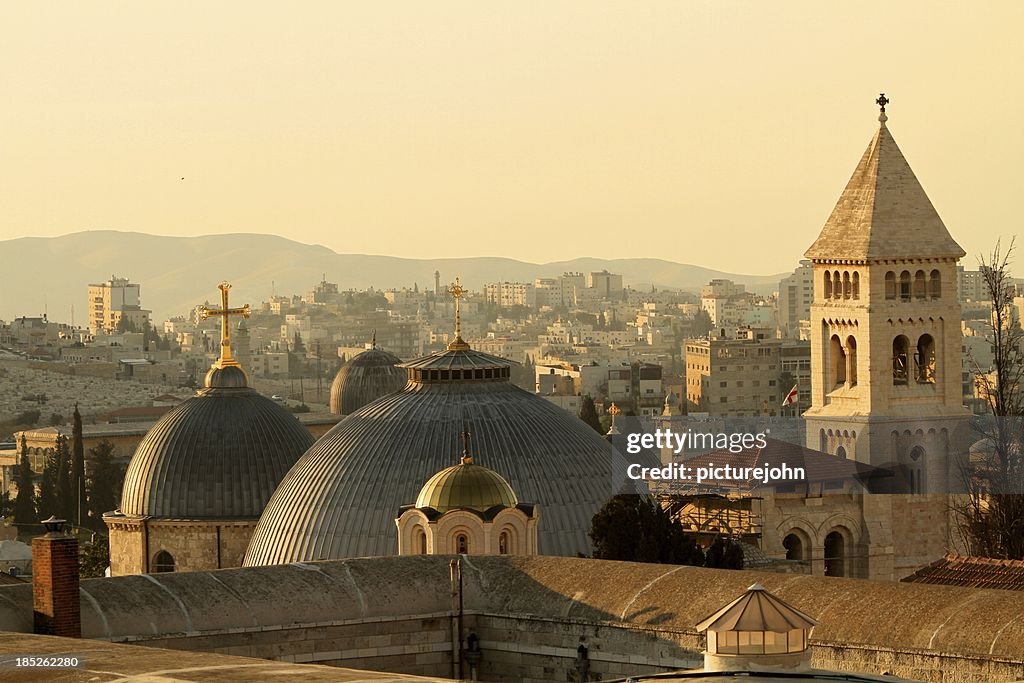 Jerusalem Churches on the Skyline