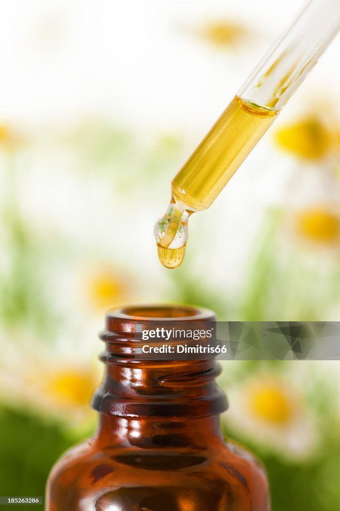 Herbal Medicine: Chamomile Extraction Drop
