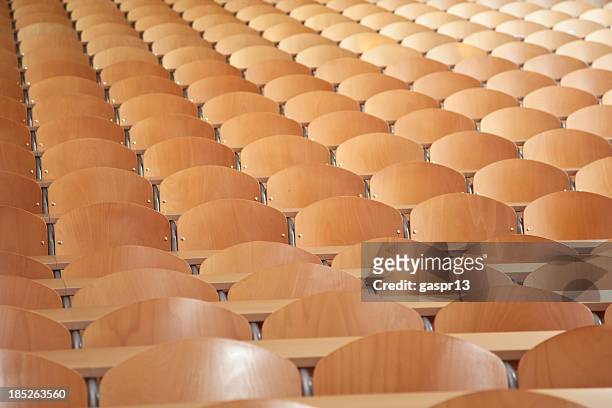 large empty classroom - auditoria bildbanksfoton och bilder