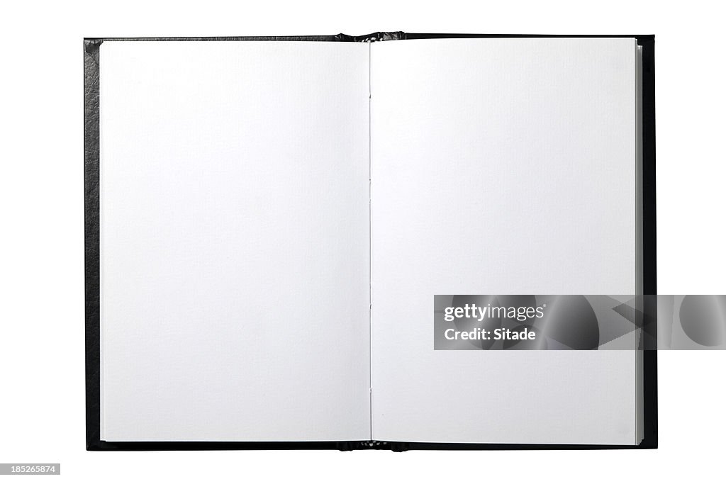 Livro aberto com Traçado de Recorte