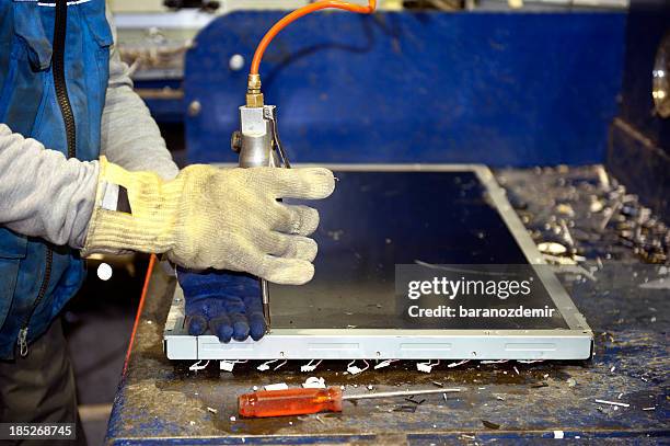 electronic waste recycling - creative destruction stock pictures, royalty-free photos & images