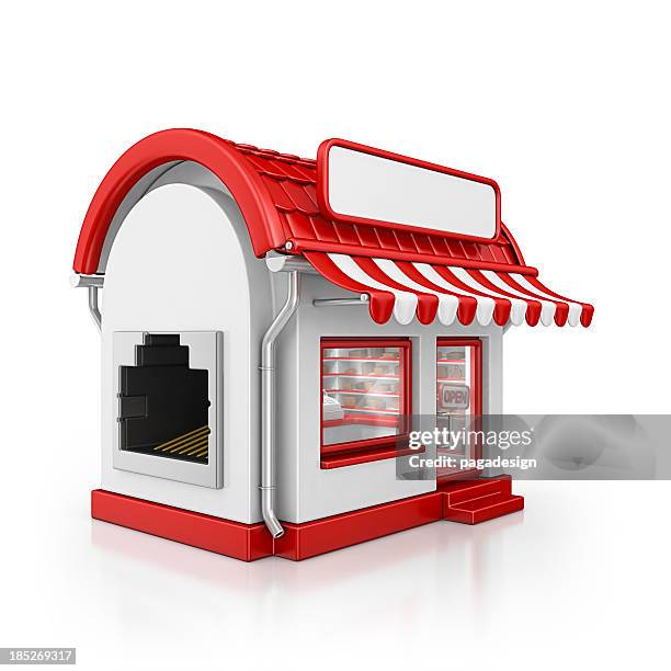 internet store - 3d store stock pictures, royalty-free photos & images