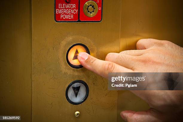Elevator Up Down Buttons Photos and Premium High Res Pictures - Getty ...