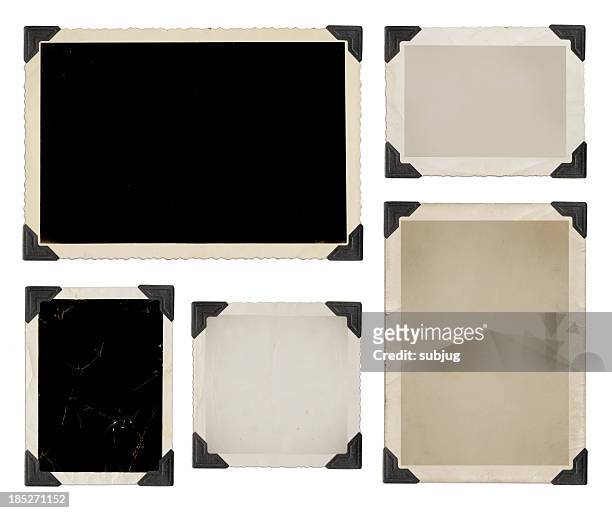 photo collection xxxl - vintage picture frame stock pictures, royalty-free photos & images