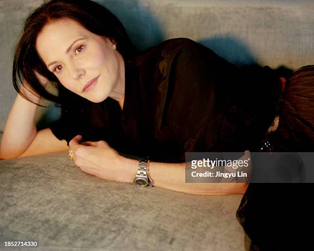 Actor Mary-Louise Parker is photographed for New York Times on September 12, 2019 in New York City.