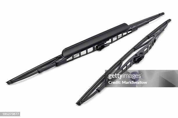 windshield wipers - windshield wiper isolated stock pictures, royalty-free photos & images