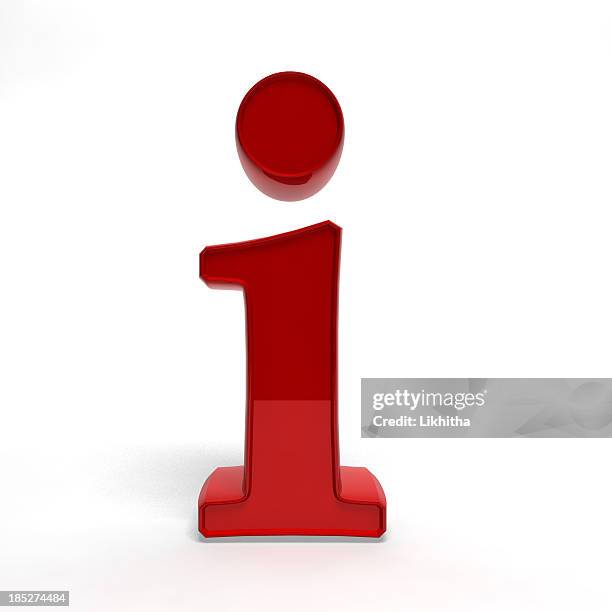 Red Lettering I 310 Letter I 3d Stock Photos, High-Res Pictures, and Images - Getty Images