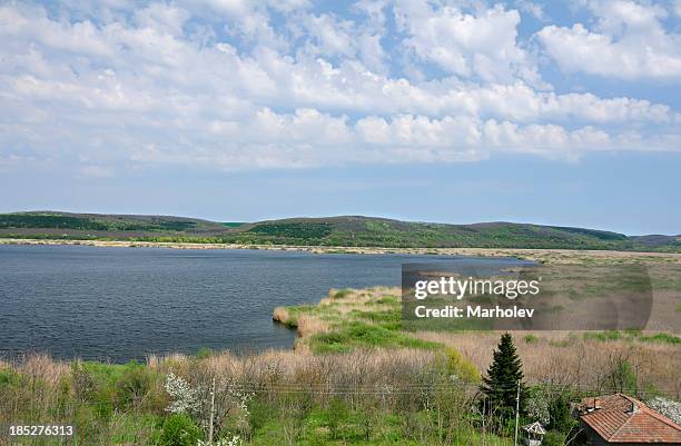 srebarna lake, danube river, bulgaria - beautiful blue danube stock pictures, royalty-free photos & images