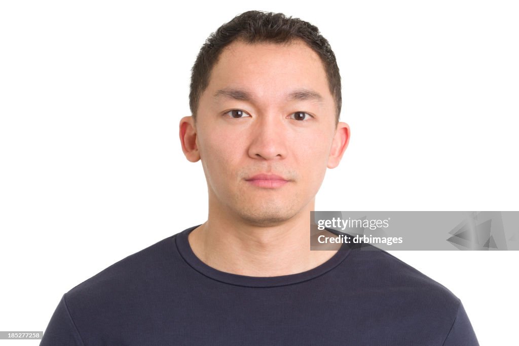 Asian Man Mug Shot