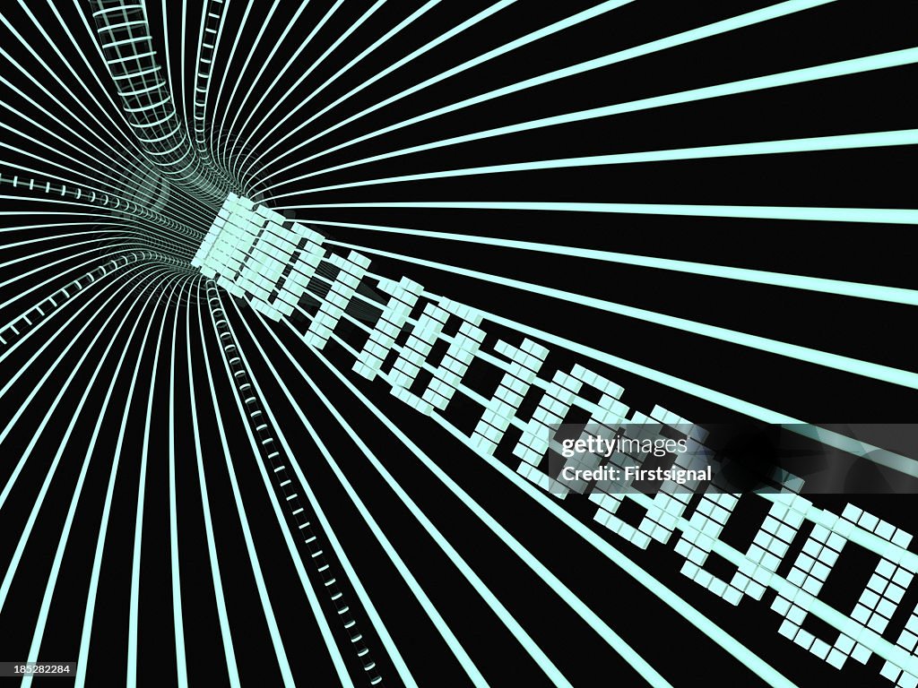 Digtal black hole eating data