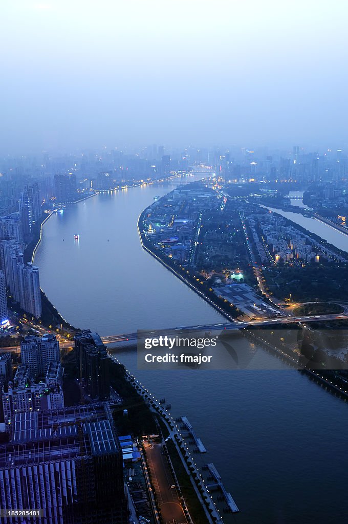 Dusk at Guangzhou