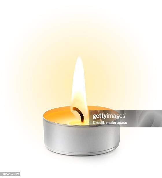 candle - theelichtje stockfoto's en -beelden