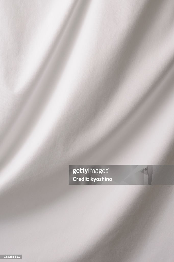Elegant white drape texture background