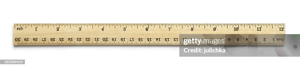 Twelve inch ruler