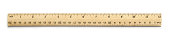 Twelve inch ruler