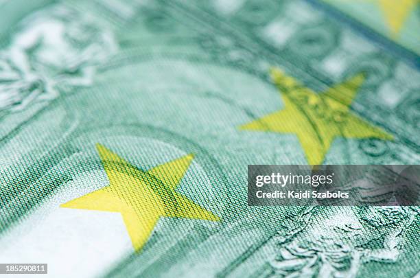 european currency. - twenty euro banknote stock pictures, royalty-free photos & images