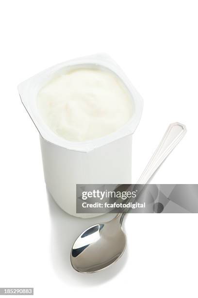 yogurt - yogurt container stock pictures, royalty-free photos & images