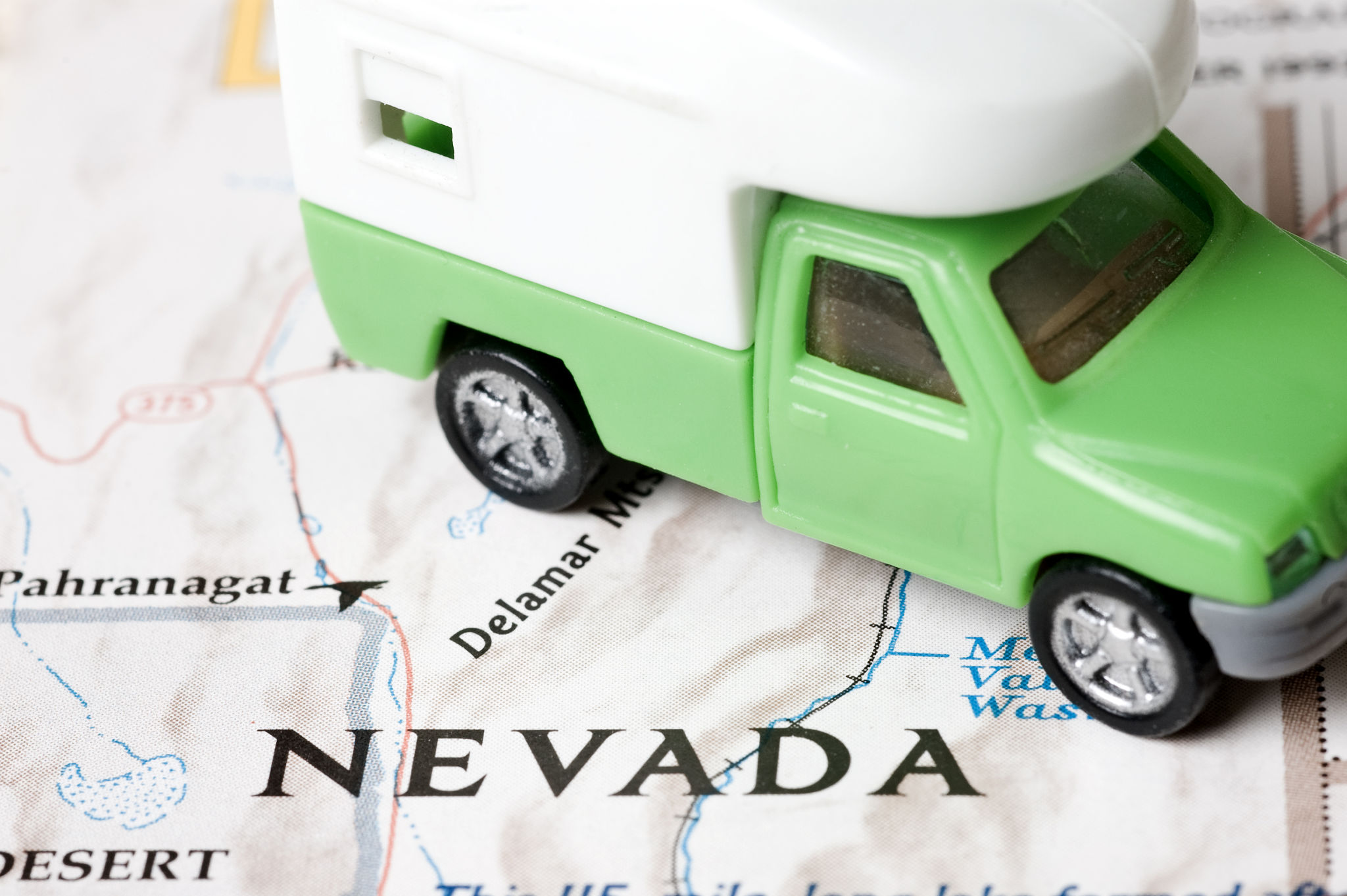 texas nevada map
