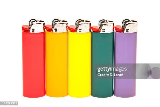 lighters - cigarette lighter stockfoto's en -beelden