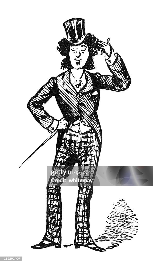 Le dandy victorien à poils longs
