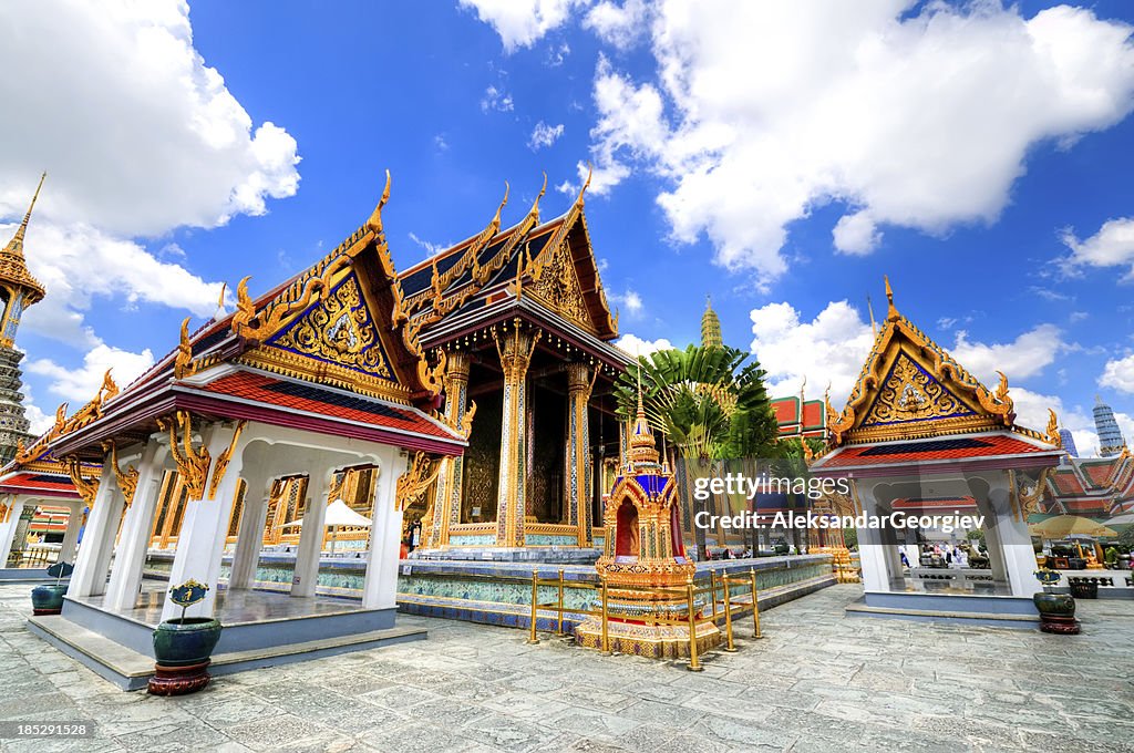 The Emerald Buddha Temple in Grand Palace