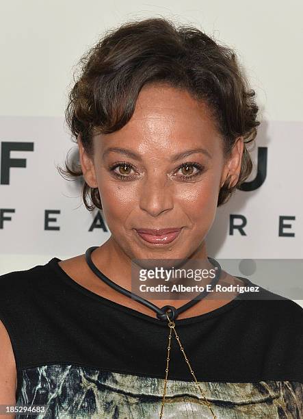 Actress Donna Duplantier attends Focus Features' 'Dallas Buyers Club' premiere at the Academy of Motion Picture Arts and Sciences on October 17, 2013...