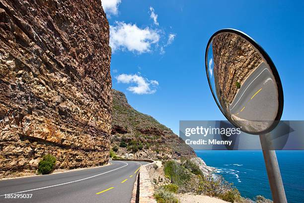 chapman's peak drive cape town south africa - chapmans peak stock pictures, royalty-free photos & images