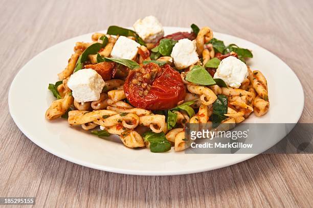 pasta salad - feta stock pictures, royalty-free photos & images