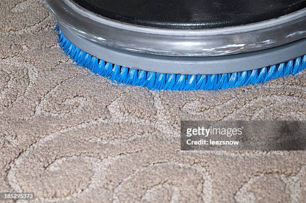 professional carpet scrubber - clean carpet stock pictures, royalty-free photos & images