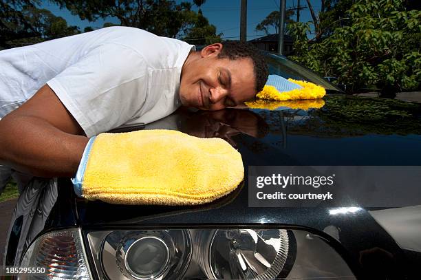i love my car - polishing stock pictures, royalty-free photos & images
