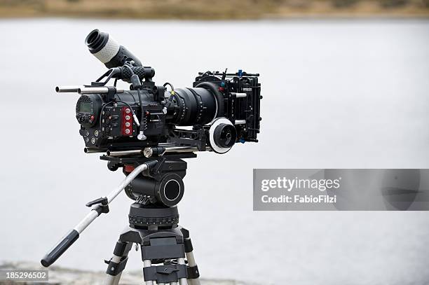 professional video camera - television camera stock pictures, royalty-free photos & images