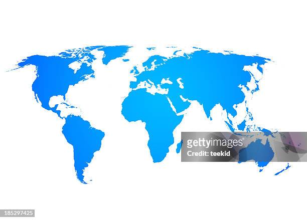 world map - south america stock pictures, royalty-free photos & images