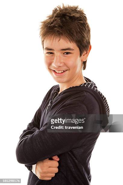 laughing boy - 12 year old cute boys stock pictures, royalty-free photos & images