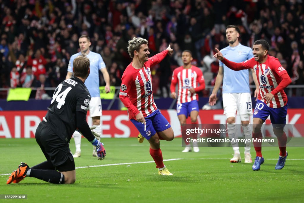 Atletico Madrid v SS Lazio: Group E - UEFA Champions League 2023/24