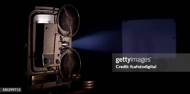 movie projector - cinema projector stock pictures, royalty-free photos & images