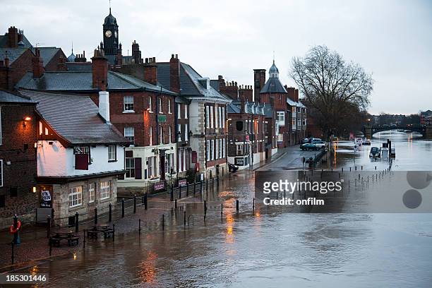 floods - english pub stock pictures, royalty-free photos & images