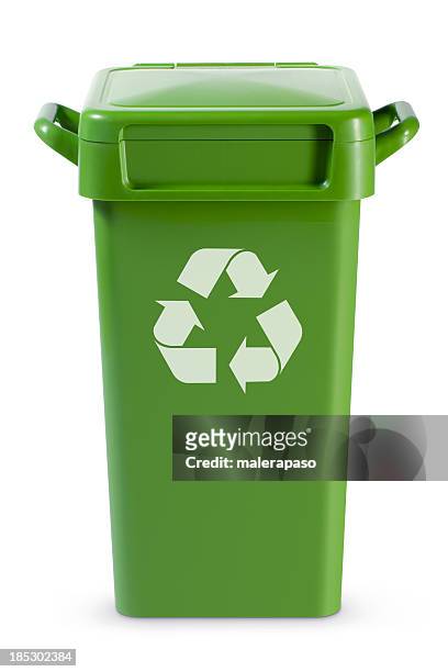 recycle bin - garbage bin stock pictures, royalty-free photos & images