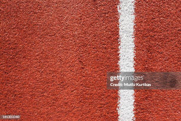 runway - athletics texture stock pictures, royalty-free photos & images